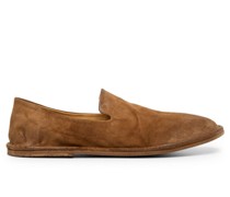 Loafer aus Wildleder mit runder Kappe