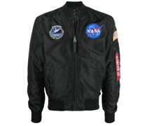 Bomberjacke mit Patch-Detail