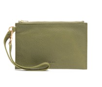 Clutch mit Logo-Prägung