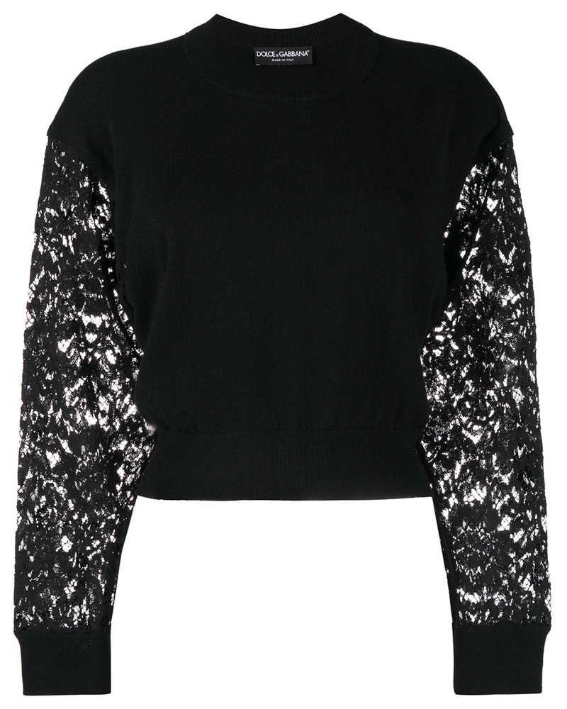 Dolce & Gabbana Damen Klassischer Pullover