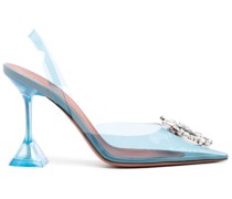 Begum Glass Slingback-Pumps 95mm