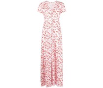 Maxikleid mit Blumen-Print