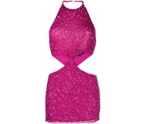 Minikleid mit Pailletten