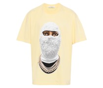 Future Mask-print cotton T-shirt