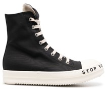 Stop Your Breath High-Top-Sneakers
