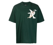 T-Shirt mit "Storms in Heaven"-Print