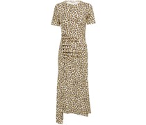 Kleid mit Leoparden-Print