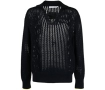 Strickpullover mit V-Ausschnitt