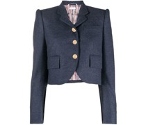 Einreihiger Cropped-Blazer