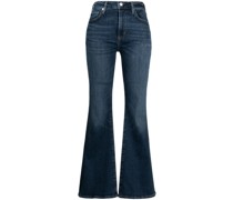Lilah Bootcut-Jeans mit Stone-Wash-Effekt