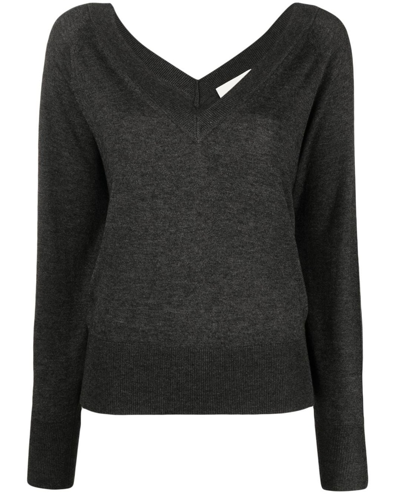 Isabel Marant Damen Pullover mit V-Ausschnitt