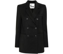 Blazer mit fallendem Revers
