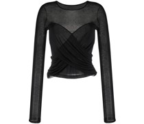 Drapiertes Top
