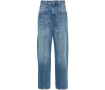 Vetan Boyfriend-Jeans mit hohem Bund