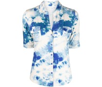T-Shirt im Batik-Look