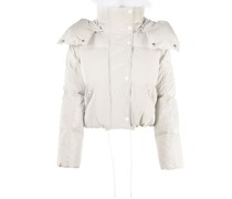 Daunenjacke mit Kapuze