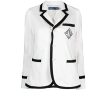 Blazer mit Kontrastborten