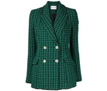 Doppelreihiger Tweed-Blazer