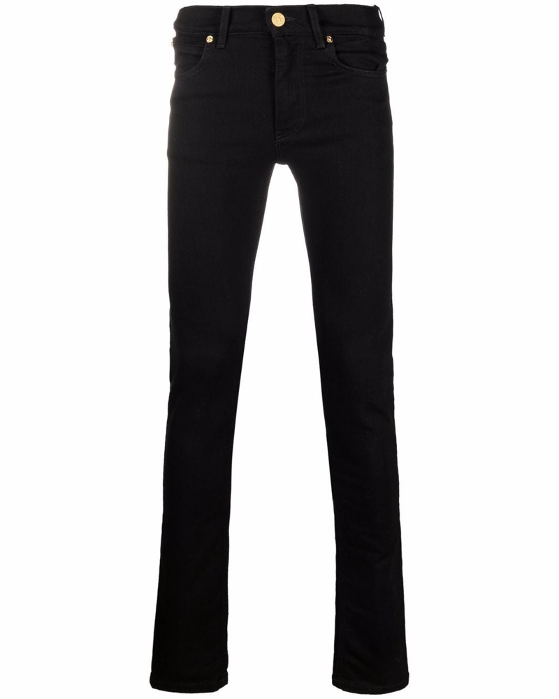 versace black jeans for men