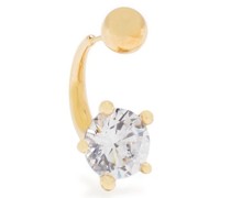 Piercing mit Diamanten