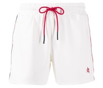 Shorts mit Logo-Stickerei