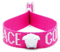 Jacquard-Armband mit Medusa-Schild