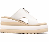 Sandalen mit Reißverschluss