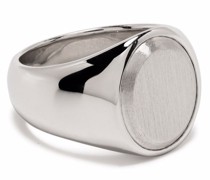 Ovaler Ring aus Sterlingsilber