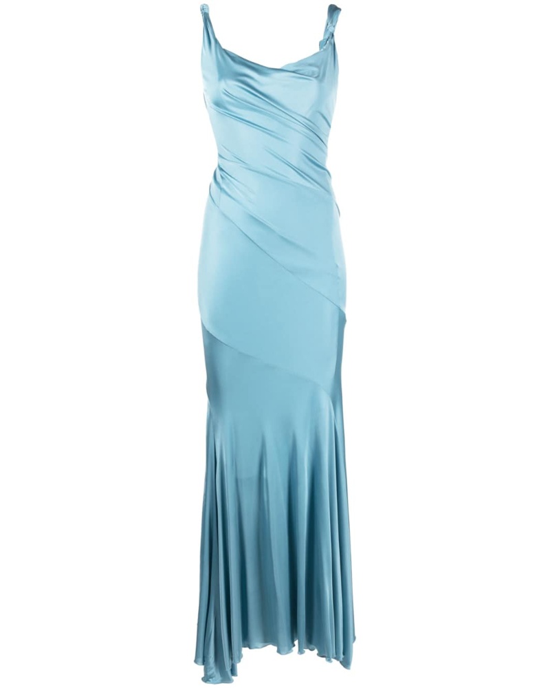 Blumarine Damen Abendkleid mit Knotendetail