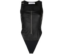 Body aus Faux-Leder