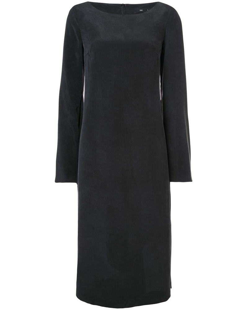 VOZ Damen Midikleid aus Seide