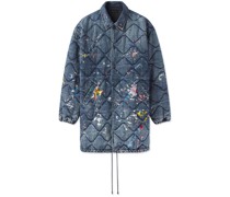 Gesteppte Jacke im Oversized-Look