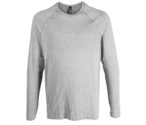 perforated-detail long-sleeved T-Shirt