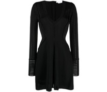 Minikleid mit V-Ausschnitt
