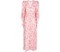 Kleid mit Blumen-Print