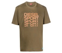T-Shirt mit Logo-Print