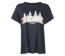 The Great. T-Shirt mit "Forest"-Print