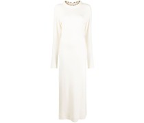 Langes Strickkleid
