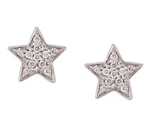 18kt 'Stasia' Weißgoldohrstecker
