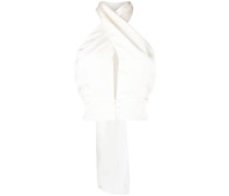Cropped-Top mit Neckholder