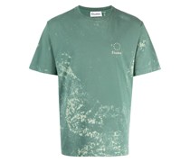 T-Shirt aus Bio-Baumwolle mit Bleach-Effekt