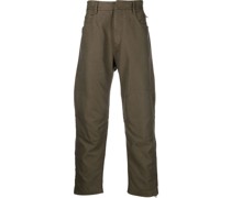 Cropped-Hose mit geradem Bein