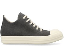 lace-up canvas sneakers