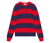 Gestreifter Pullover mit GG