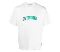T-Shirt mit Logo-Patch