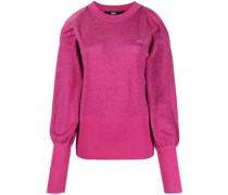 Pullover im Metallic-Look