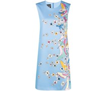 Midikleid mit grafischem Print