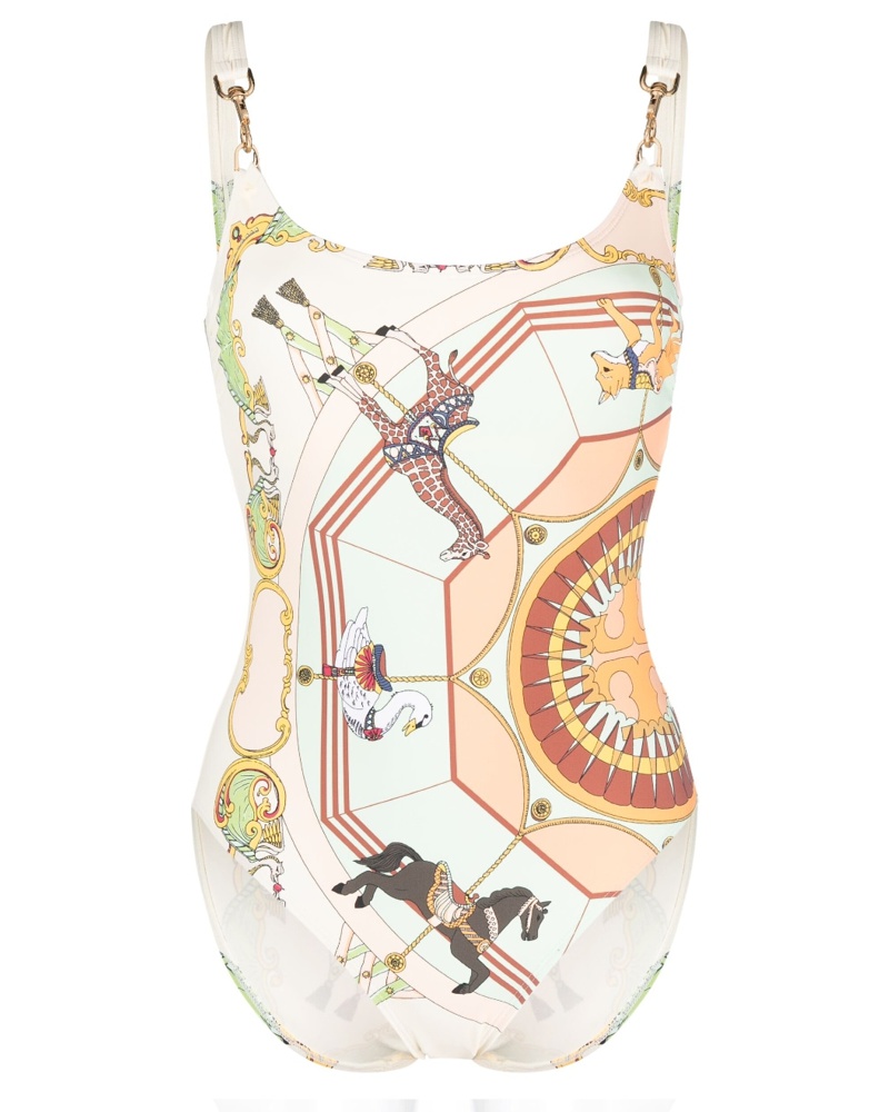 Tory Burch Damen Clip Tank Badeanzug