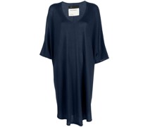 Fein gestricktes Midikleid