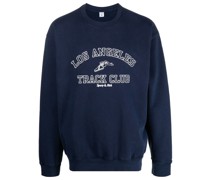 Sweatshirt mit "Track Club"-Print